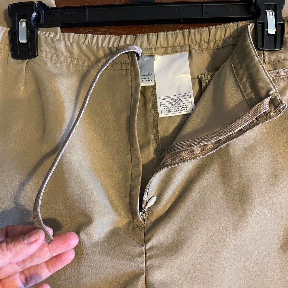 Nike Women's Straight Legs Activewear Nylon Pants Sz Medium 8/10 - Picture 6 of 12